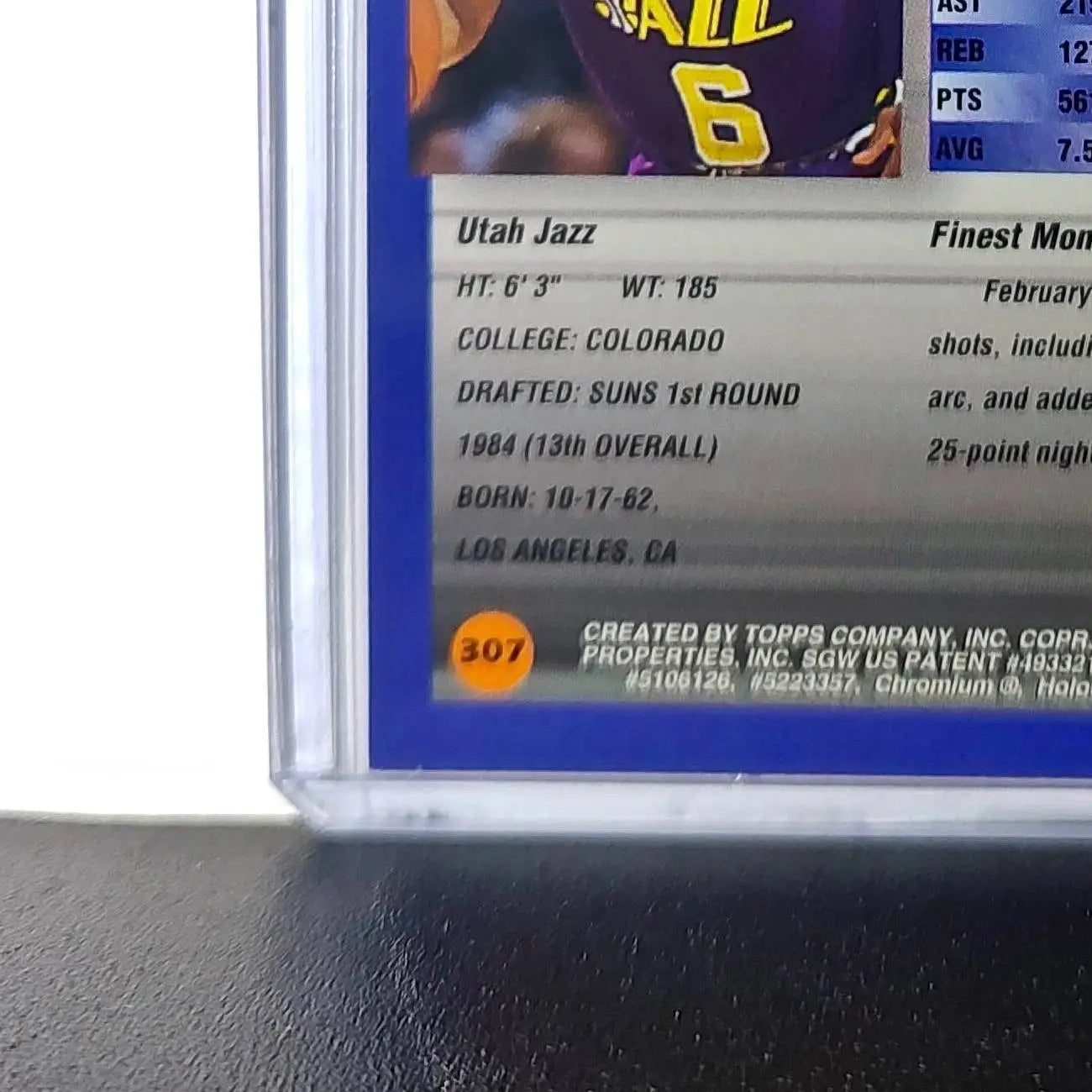 Jay Humphries 1994-95 Topps Finest #307 Basketball Card