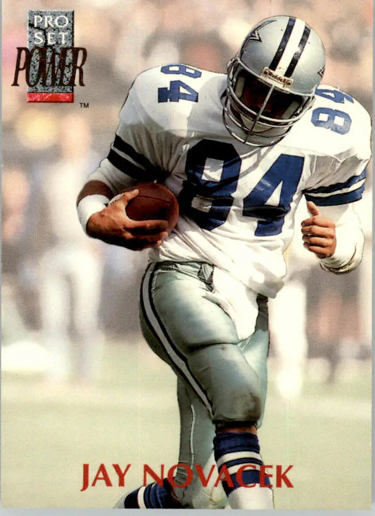 Jay Novacek - 1992 Pro Set Power - #184 - Football - Football Card Single