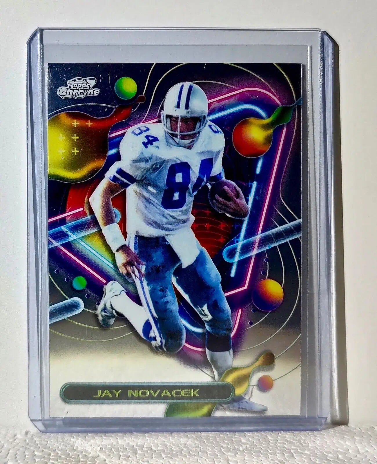 Jay Novacek 2023 Topps Chrome Cosmic NFL #255 Football Card Dallas Cowboys - Football Card Single