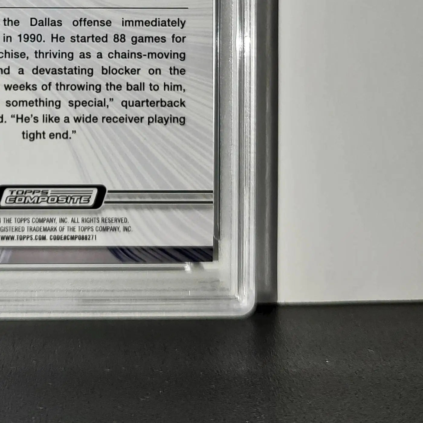 Jay Novacek 2023 Topps Resurgence 23/50 #74 Gold Power Surge PSA 10 Gem Mint