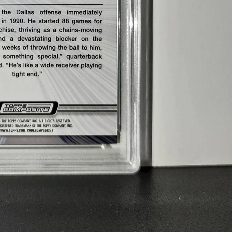 Jay Novacek 2023 Topps Resurgence 23/50 #74 Gold Power Surge PSA 10 Gem Mint