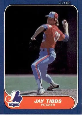 Jay Tibbs - 1986 Fleer Update - #U-116 - Baseball - Baseball Card Single