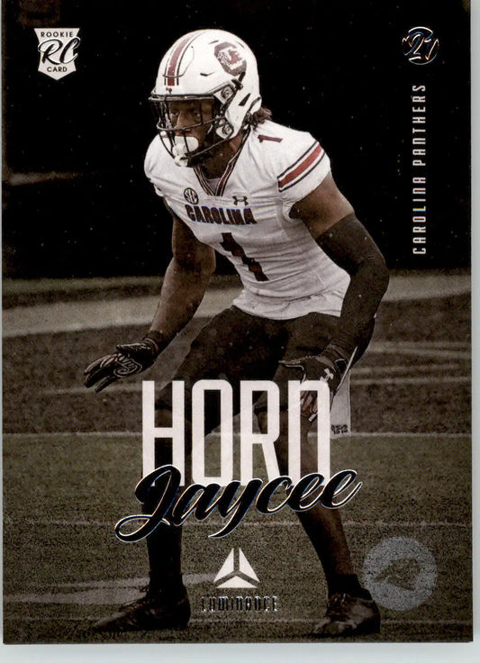 Jaycee Horn - 2021 Panini Luminance - #193 - RC Football - Football Card Single