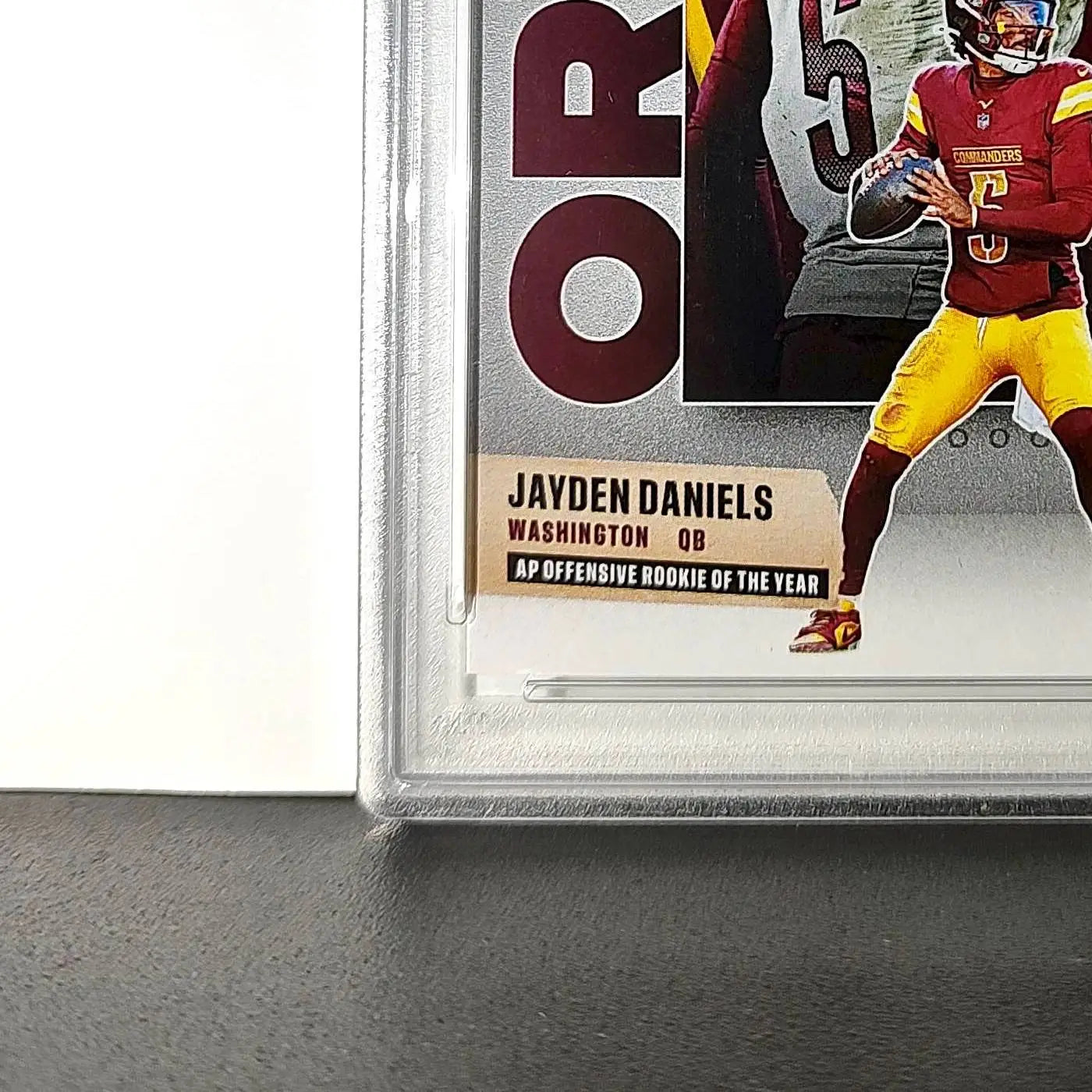 Jayden Daniels 2024 Panini NFL AP Offensive Rookie of the Year Commanders PSA 10