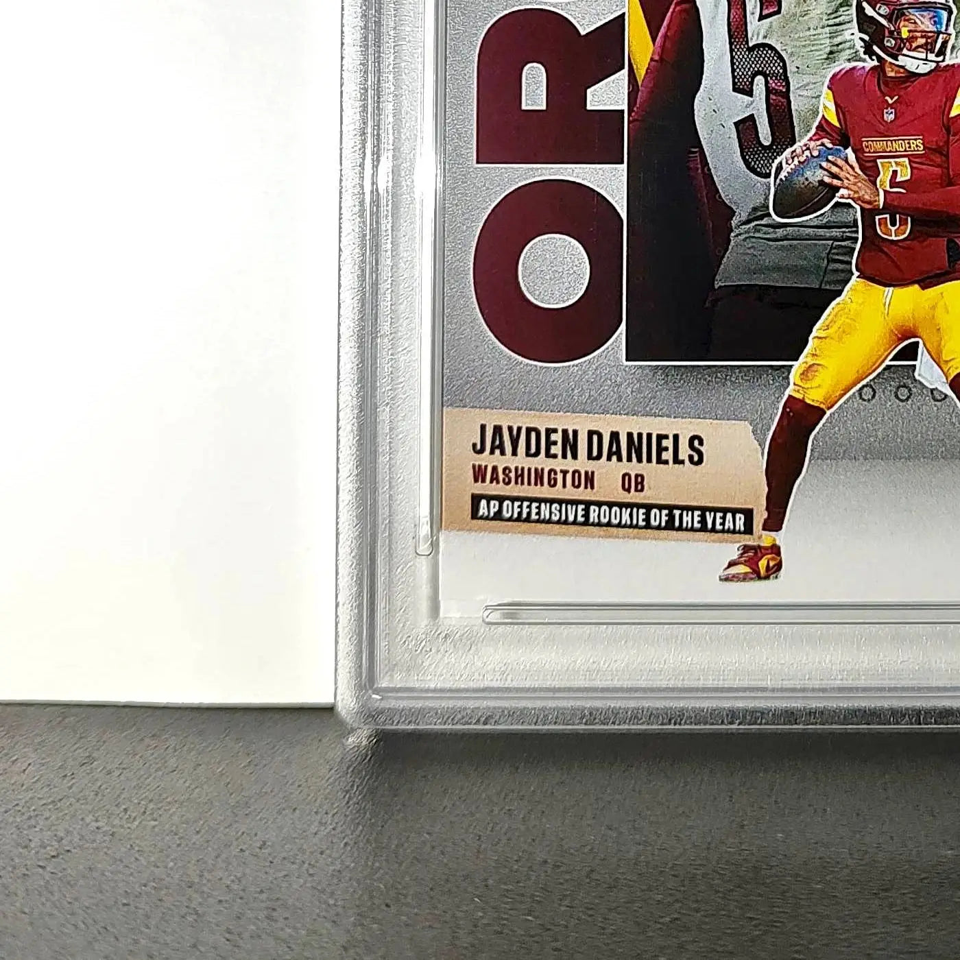 Jayden Daniels 2024 Panini NFL AP Offensive Rookie of the Year Commanders PSA 10 - Football Card Single