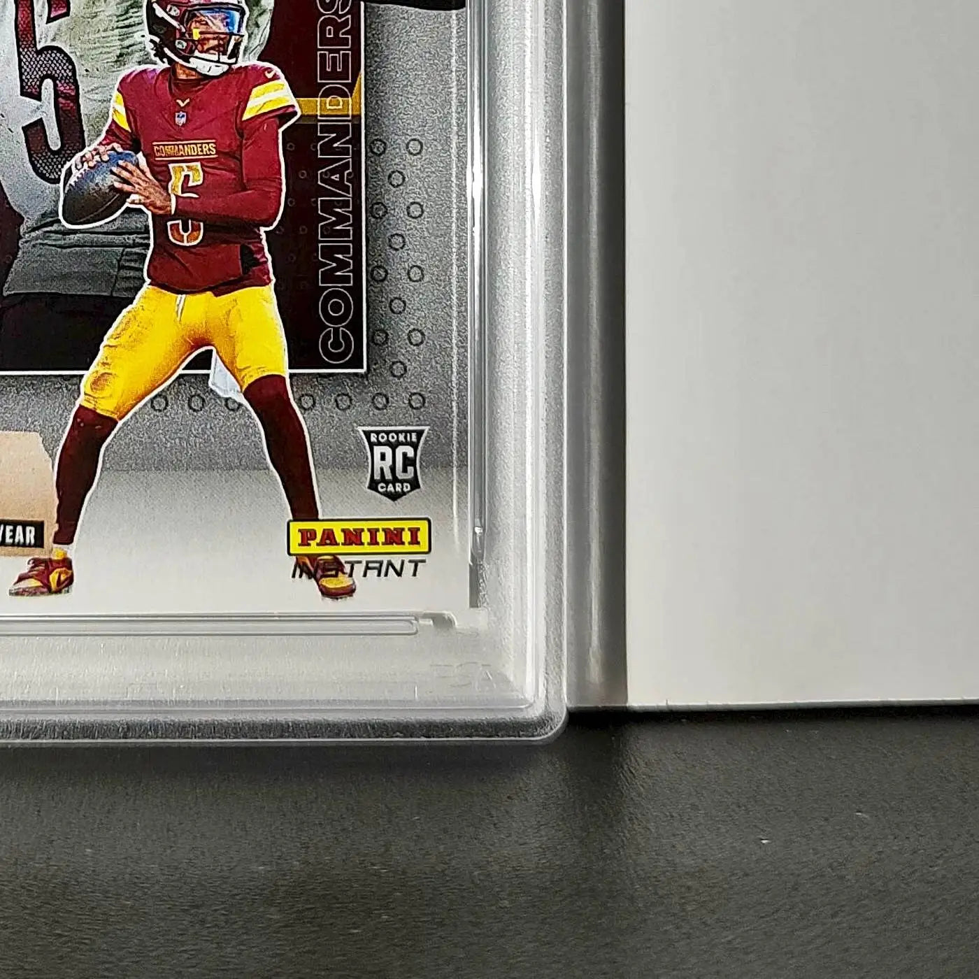 Jayden Daniels 2024 Panini NFL AP Offensive Rookie of the Year Commanders PSA 10