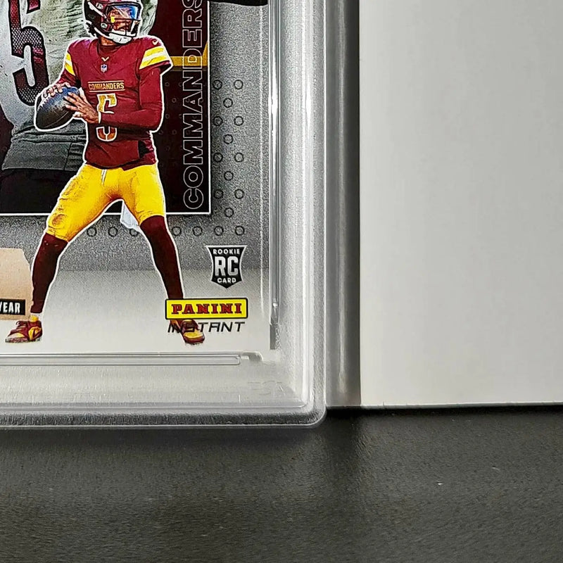 Jayden Daniels 2024 Panini NFL AP Offensive Rookie of the Year Commanders PSA 10