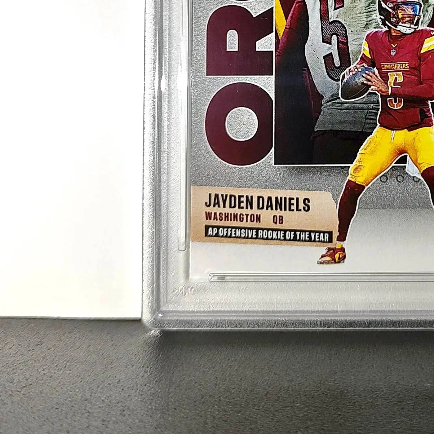 Jayden Daniels 2024 Panini NFL AP Offensive Rookie of the Year Commanders PSA 10