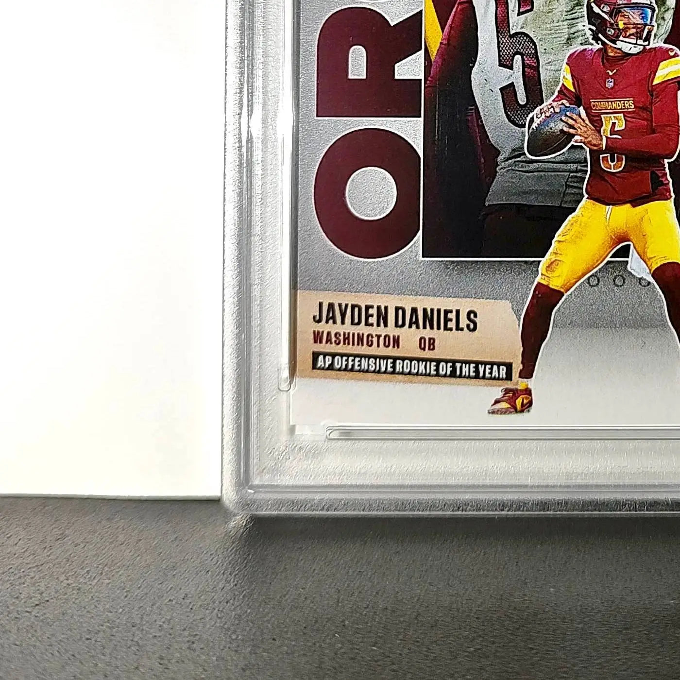 Jayden Daniels 2024 Panini NFL AP Offensive Rookie of the Year Commanders PSA 10
