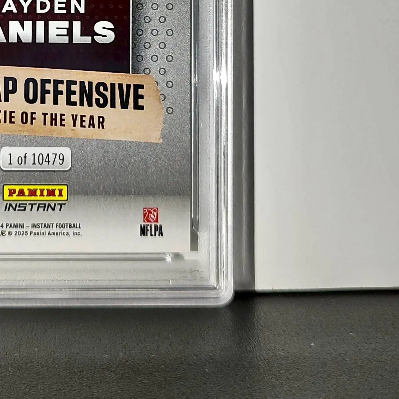 Jayden Daniels 2024 Panini NFL AP Offensive Rookie of the Year Commanders PSA 10 - Football Card Single