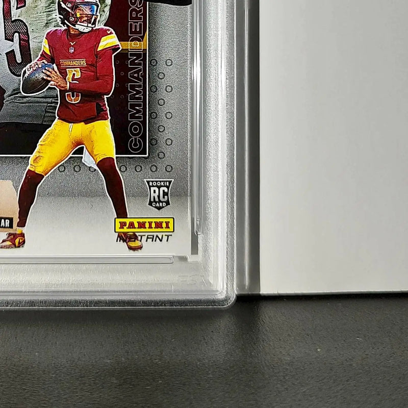 Jayden Daniels 2024 Panini NFL AP Offensive Rookie of the Year Commanders PSA 10