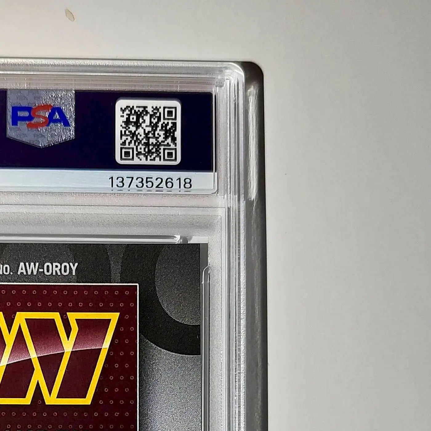 Jayden Daniels 2024 Panini NFL AP Offensive Rookie of the Year Commanders PSA 10