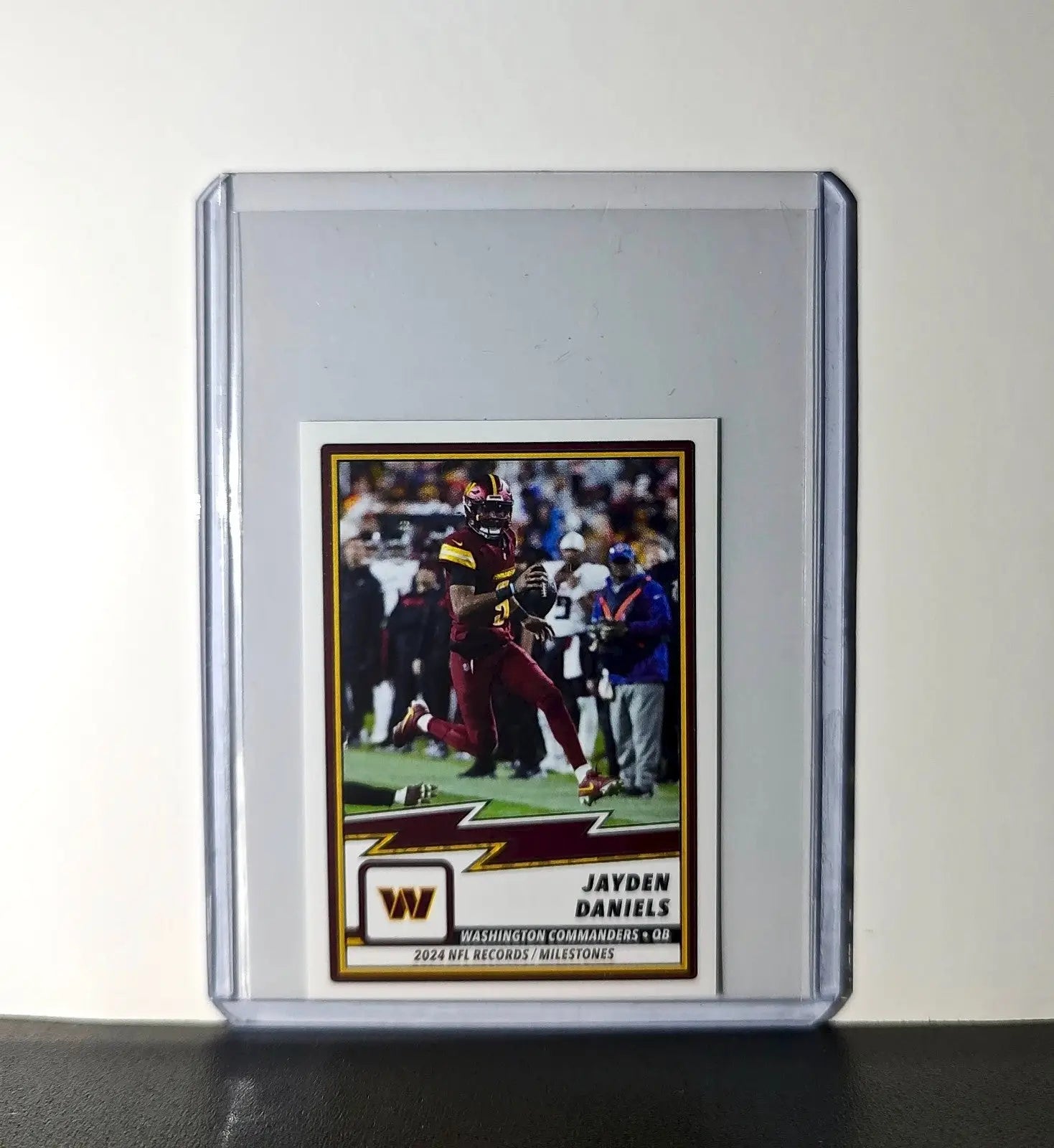 Jayden Daniels 2025 Panini NFL #28 Record/Milestone Sticker - Other