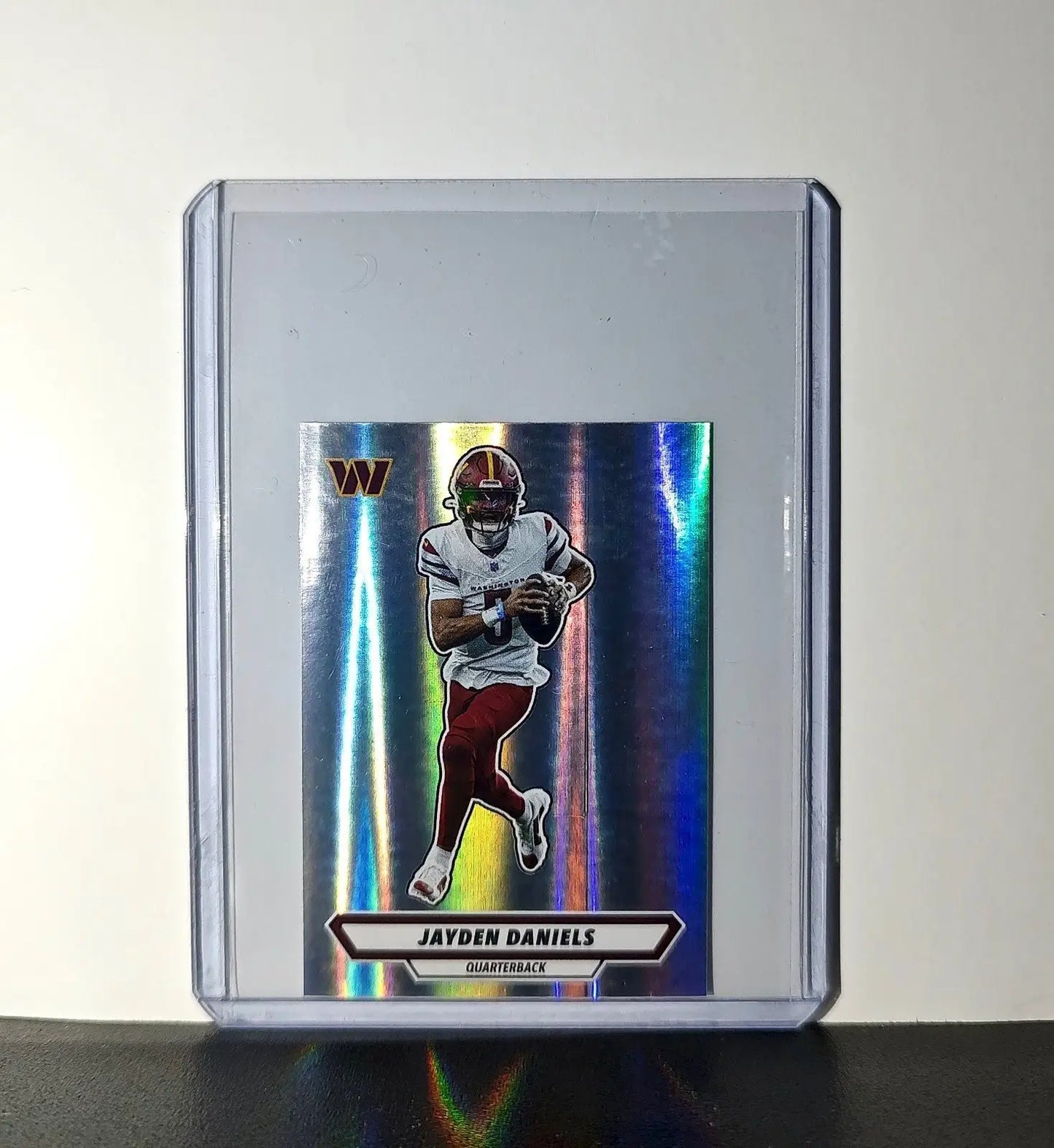 Jayden Daniels 2025 Panini NFL #343 Foil Sticker Commanders - Football Card Single