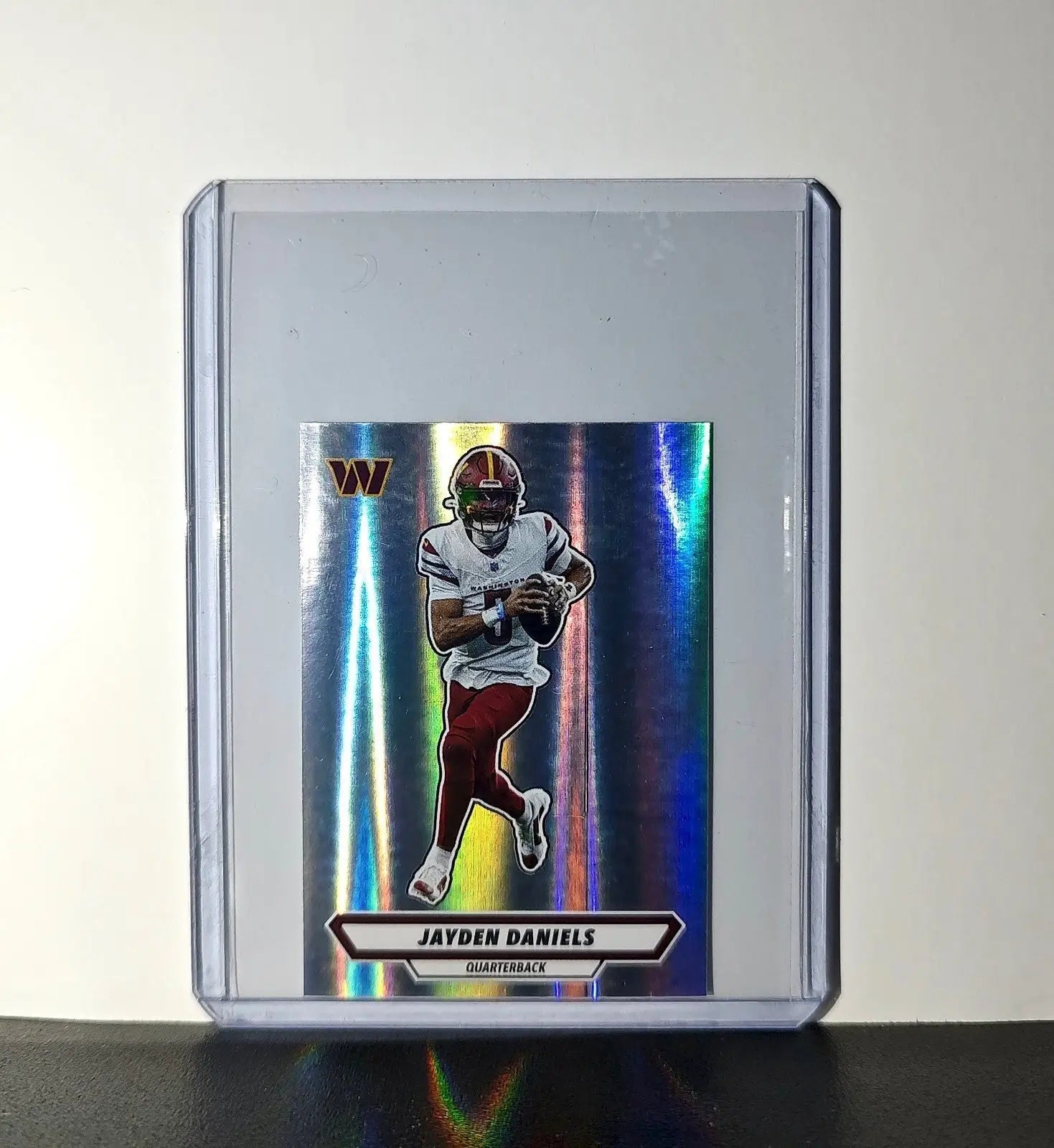 Jayden Daniels 2025 Panini NFL #343 Foil Sticker Commanders - Football Card Single