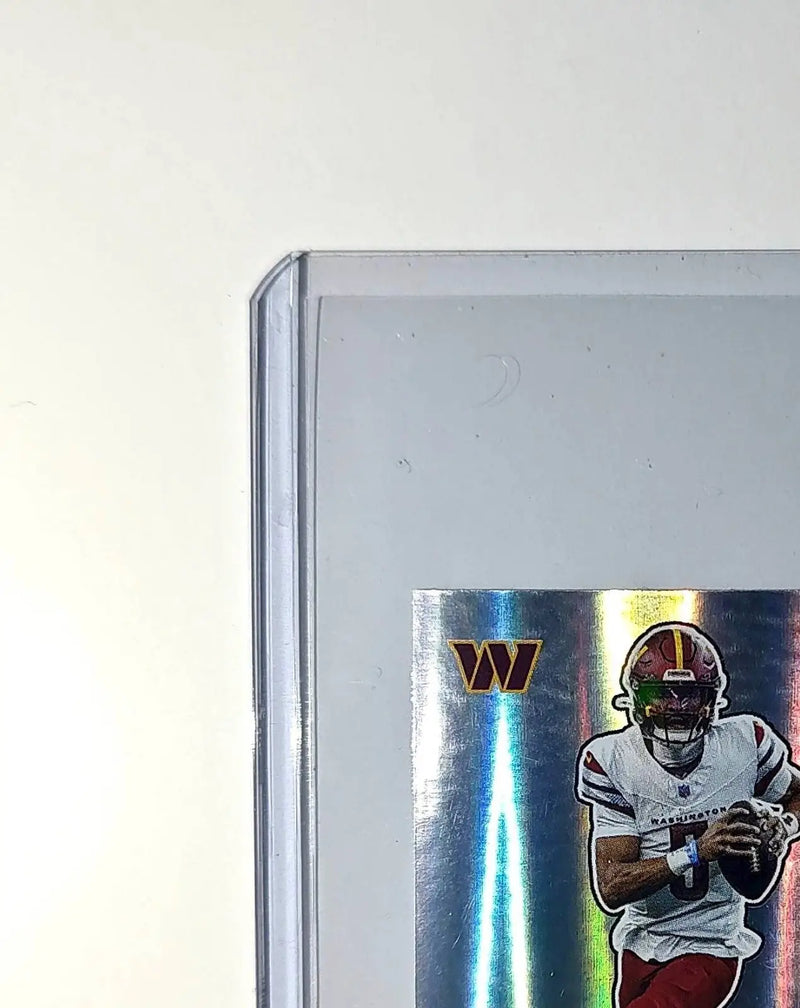 Jayden Daniels 2025 Panini NFL #343 Foil Sticker Commanders - Football Card Single