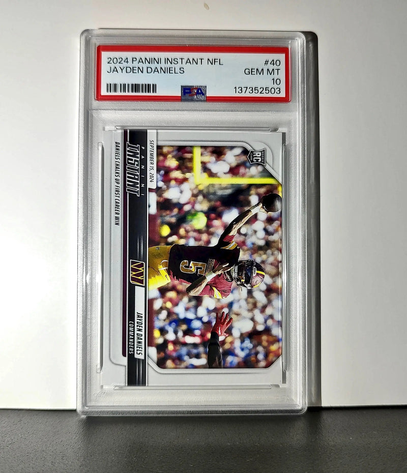 Jayden Daniels Rookie 2024 Panini Instant NFL #40 PSA 10 Gem Mint