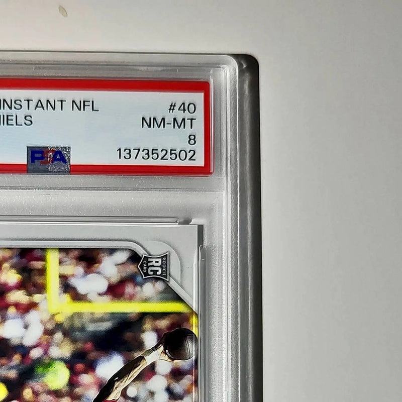 Jayden Daniels Rookie 2024 Panini Instant NFL #40 PSA 8 NM-MT