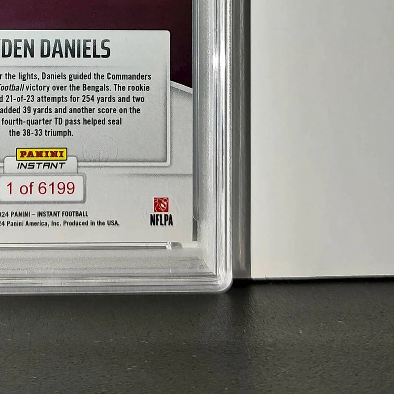Jayden Daniels Rookie 2024 Panini Instant NFL #54 PSA 10 Gem Mint