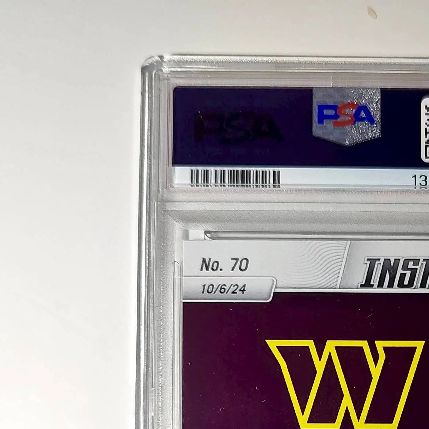 Jayden Daniels Rookie 2024 Panini Instant NFL #70 PSA 10 Gem Mint