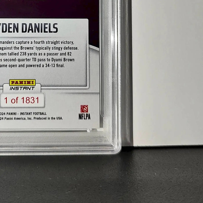Jayden Daniels Rookie 2024 Panini Instant NFL #70 PSA 10 Gem Mint