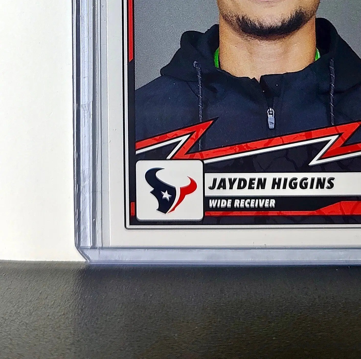 Jayden Higgins Rookie 2025 Panini NFL #82 Sticker Card Houston Texans - Football Card Single