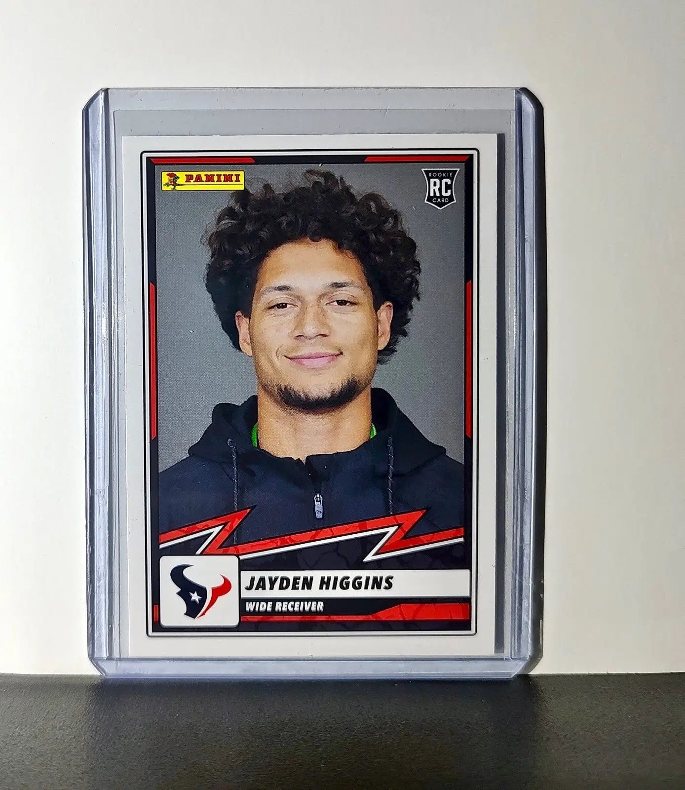 Jayden Higgins Rookie 2025 Panini NFL #82 Sticker Card Houston Texans - Football Card Single