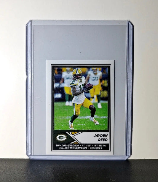 Jayden Reed 2024 Panini NFL Sticker #400 Green Bay Packers - Football Card Single