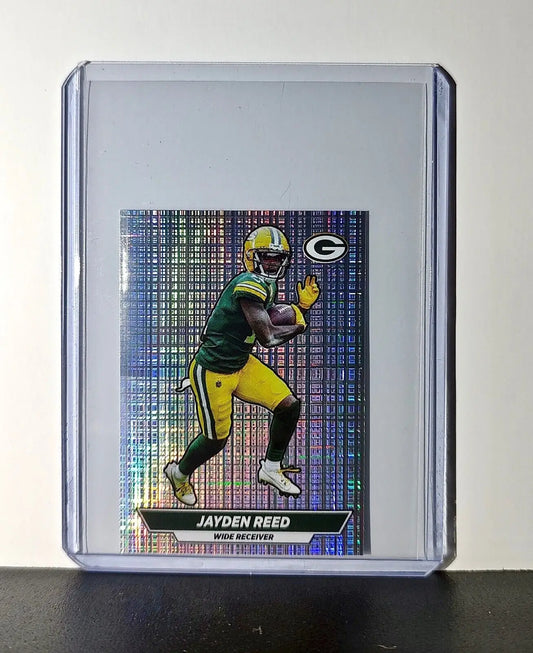 Jayden Reed 2024 Panini NFL Sticker #404 Foil Green Bay Packers - Football Card Single