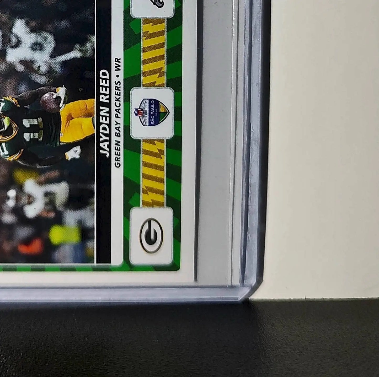 Jayden Reed 2025 Panini NFL #3 São Paulo Game Sticker - Other