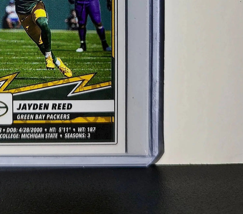 Jayden Reed 2025 Panini NFL #394 Sticker Green Bay Packers