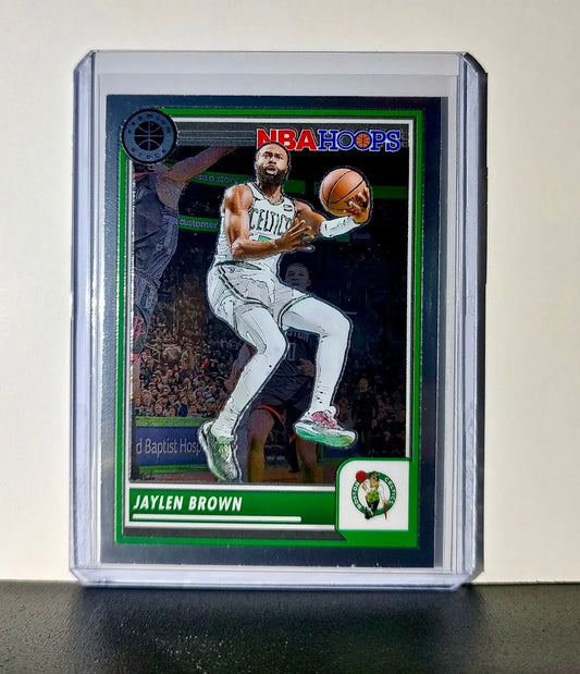 Jaylen Brown 2023-24 Panini Premium Stock NBA Hoops #81 Card Boston Celtics - Basketball Card Single