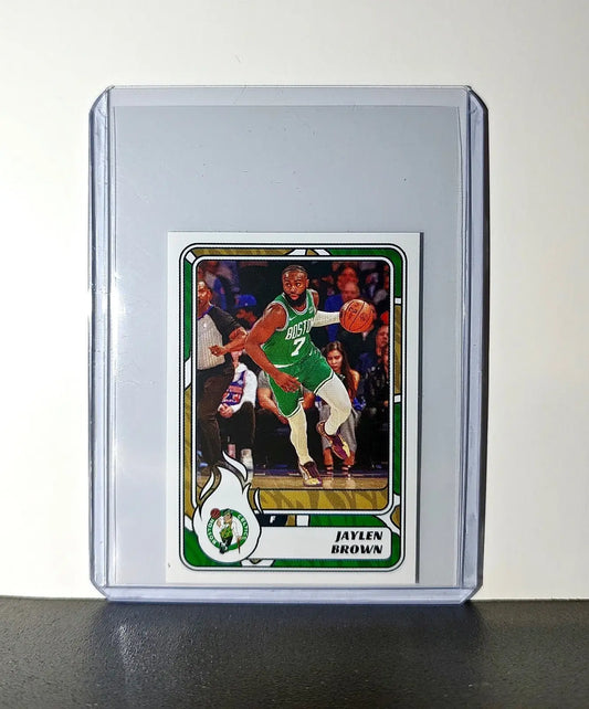 Jaylen Brown 2024-25 Panini NBA #113 Sticker Card Boston Celtics - Basketball Card Single