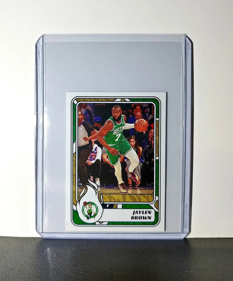 Jaylen Brown 2024-25 Panini NBA #113 Sticker Card Boston Celtics