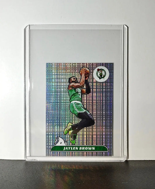 Jaylen Brown 2024-25 Panini NBA #121 Sticker Card Boston Celtics - Basketball Card Single