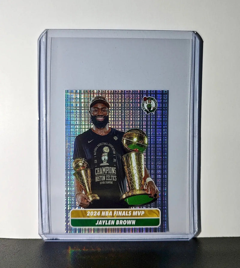 Jaylen Brown 2024-25 Panini NBA #32 Basketball Sticker Card Boston Celtics