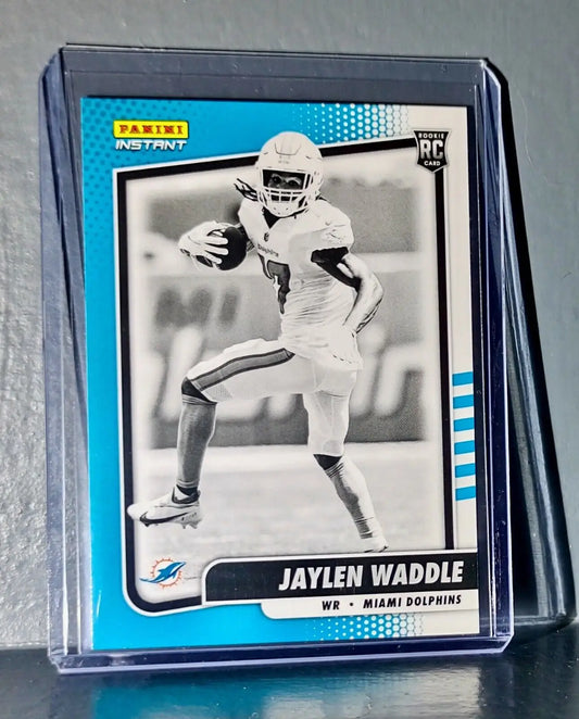 Jaylen Waddle 2021 Panini NFL Black and White Rookies #6 Card 1/2728 - Football Card Single