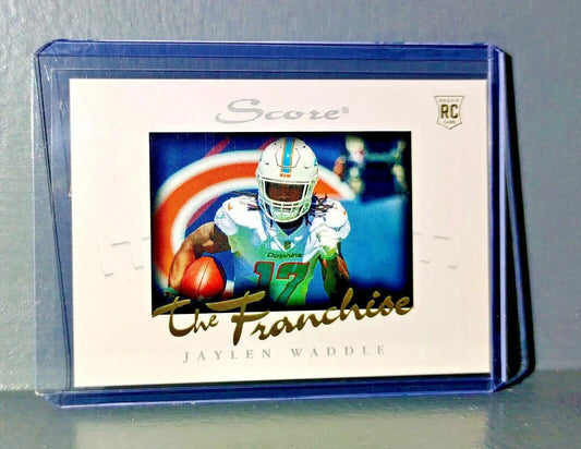 Jaylen Waddle 2021 Panini NFL Score The Franchise #19 Card 1/1966 - Football Card Single