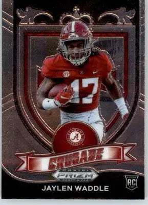 Jaylen Waddle - 2021 Panini Prizm Draft Picks Collegiate - #169 - Football - Football Card Single