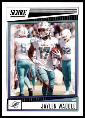 Jaylen Waddle 2022 Score #272 Miami Dolphins - Football Card Single