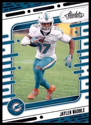 Jaylen Waddle 2024 Panini Absolute Retail #68 Miami Dolphins - Football Card Single