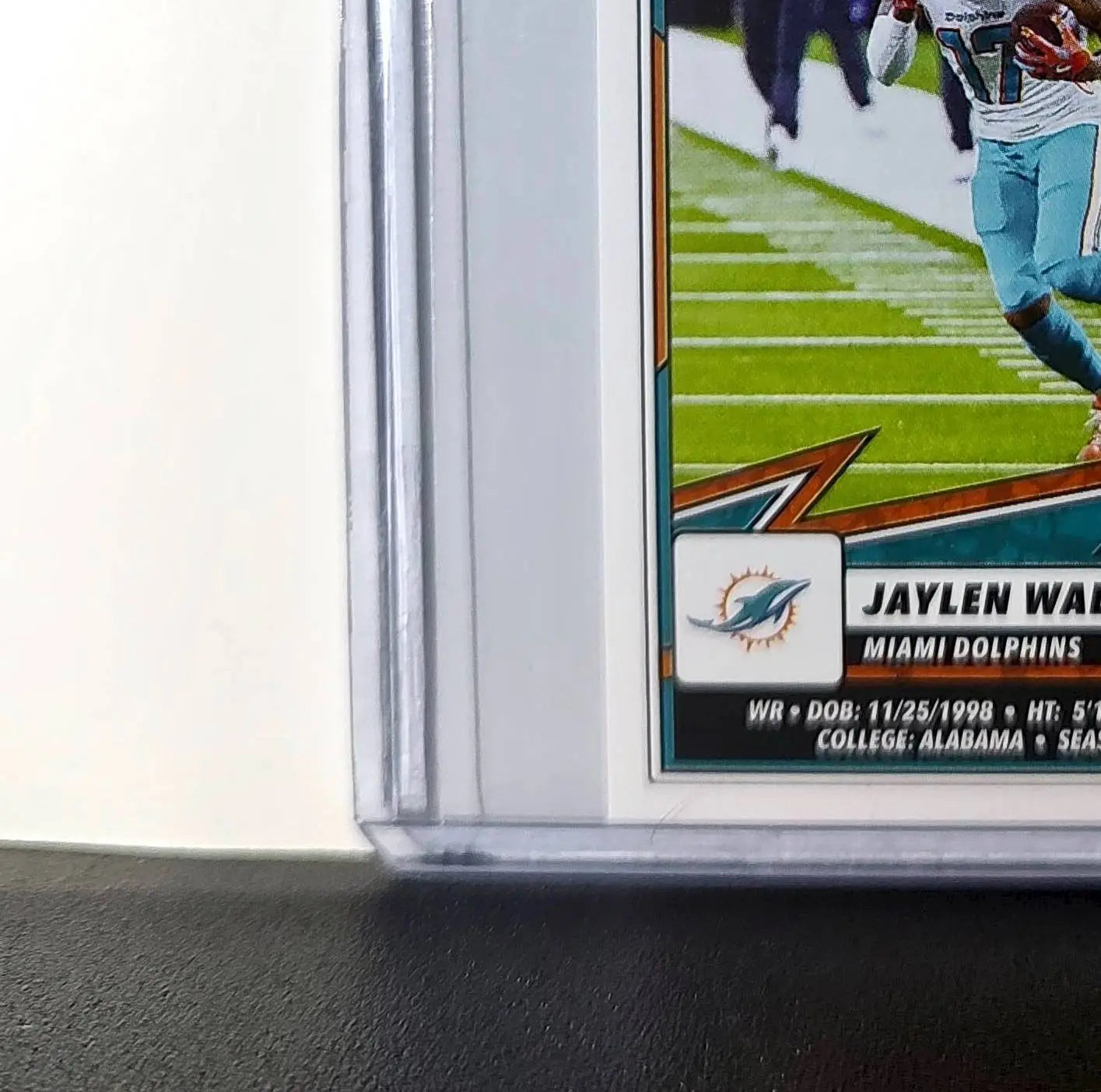 Jaylen Waddle 2025 Panini NFL #62 Sticker Miami Dolphins - Other