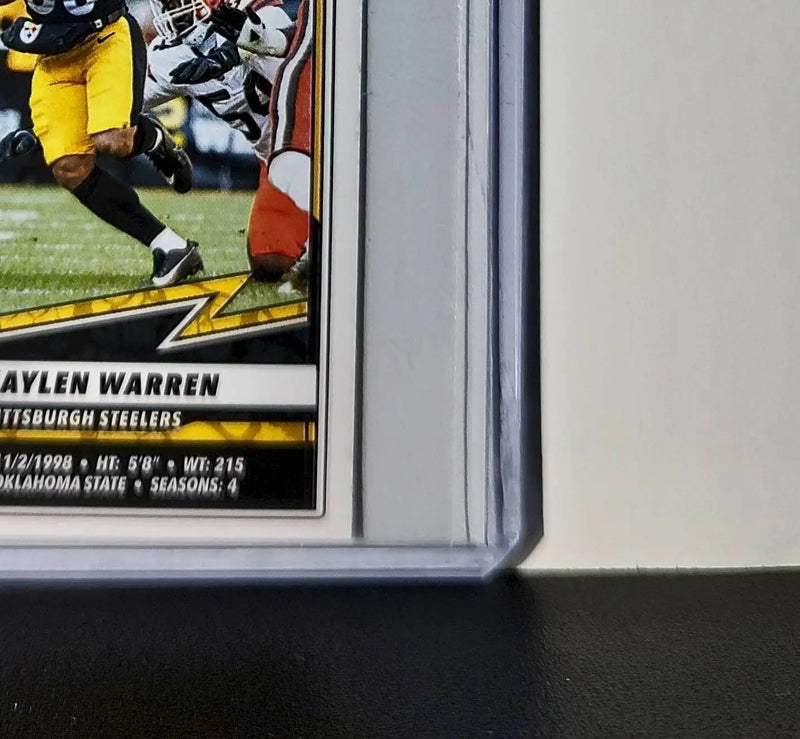 Jaylen Warren 2025 Panini NFL #153 Sticker Pittsburgh Steelers