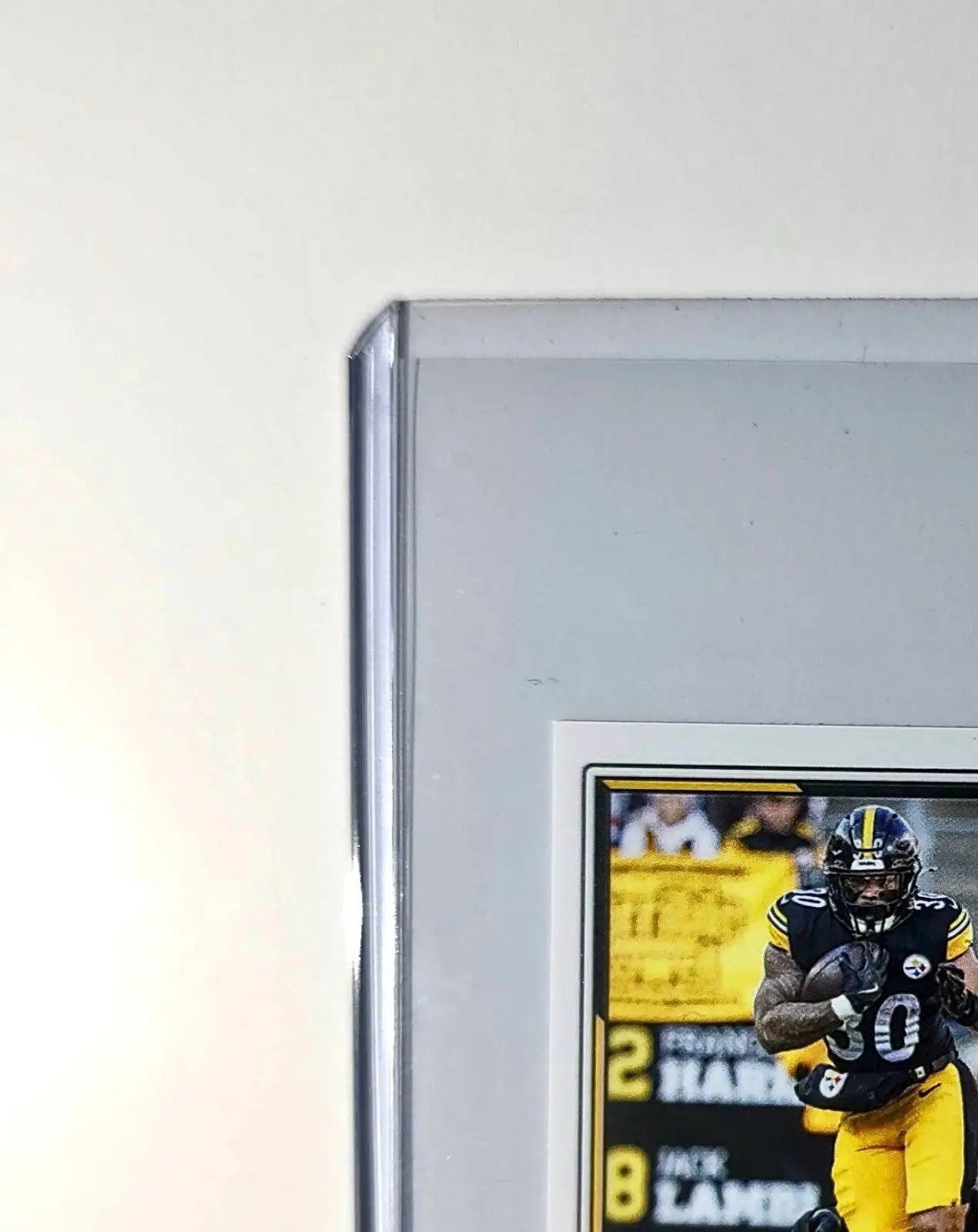 Jaylen Warren 2025 Panini NFL #153 Sticker Pittsburgh Steelers