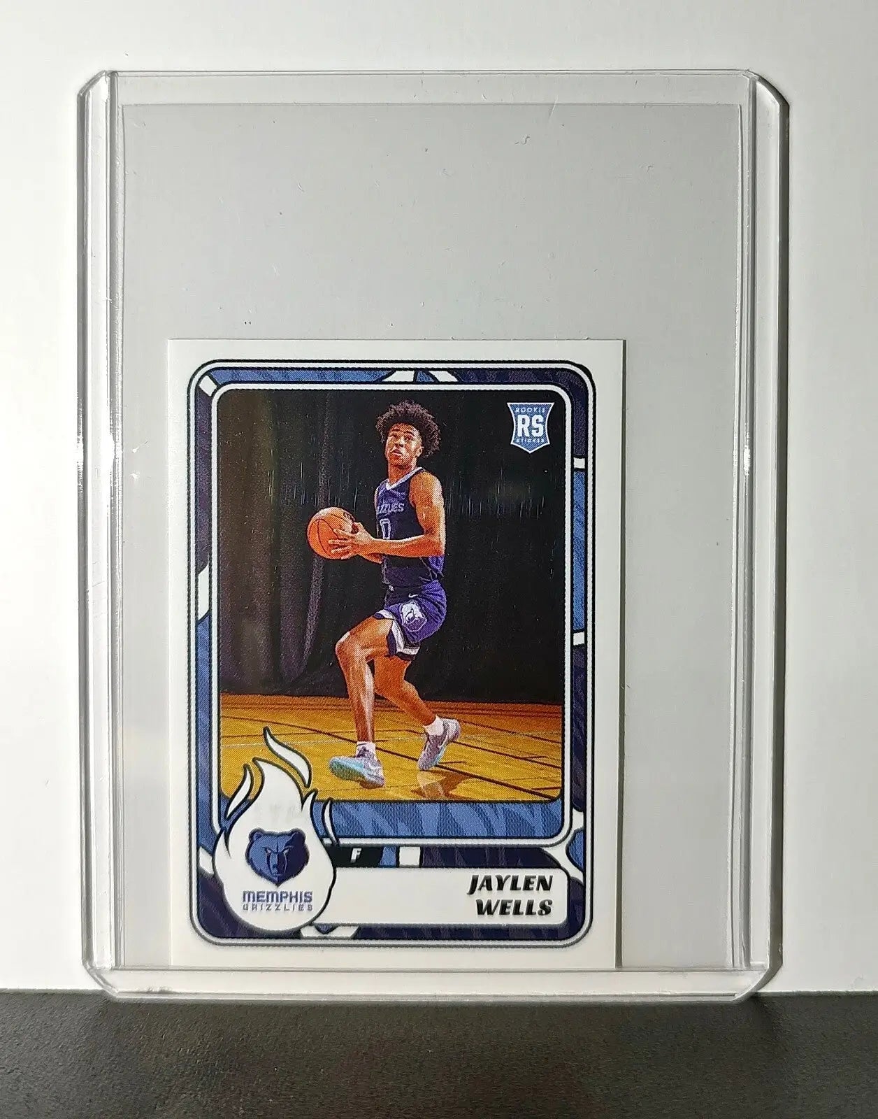 Jaylen Wells Rookie 2024-25 Panini NBA #382 Sticker Card Memphis Grizzlies - Basketball Card Single
