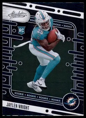 Jaylen Wright Rookie 2024 Panini Absolute Retail #183 Miami Dolphins Football - Football Card Single