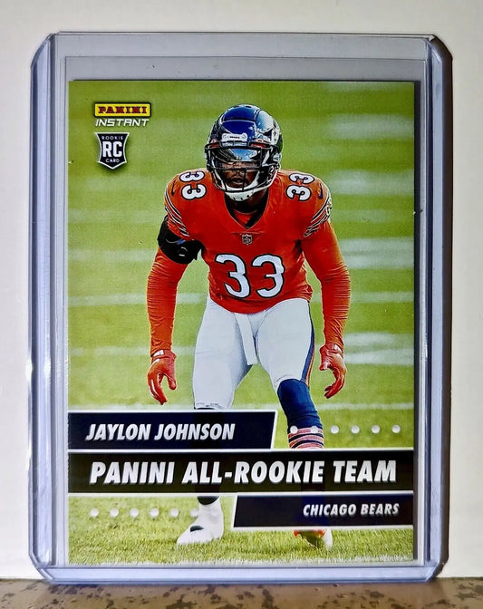 Jaylon Johnson 2020 Panini All-Rookie Team NFL #21 Card 1/648 Chicago Bears - Football Card Single