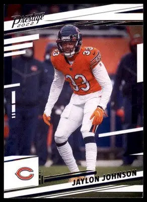 Jaylon Johnson 2022 Panini Prestige #55 Chicago Bears - Football Card Single