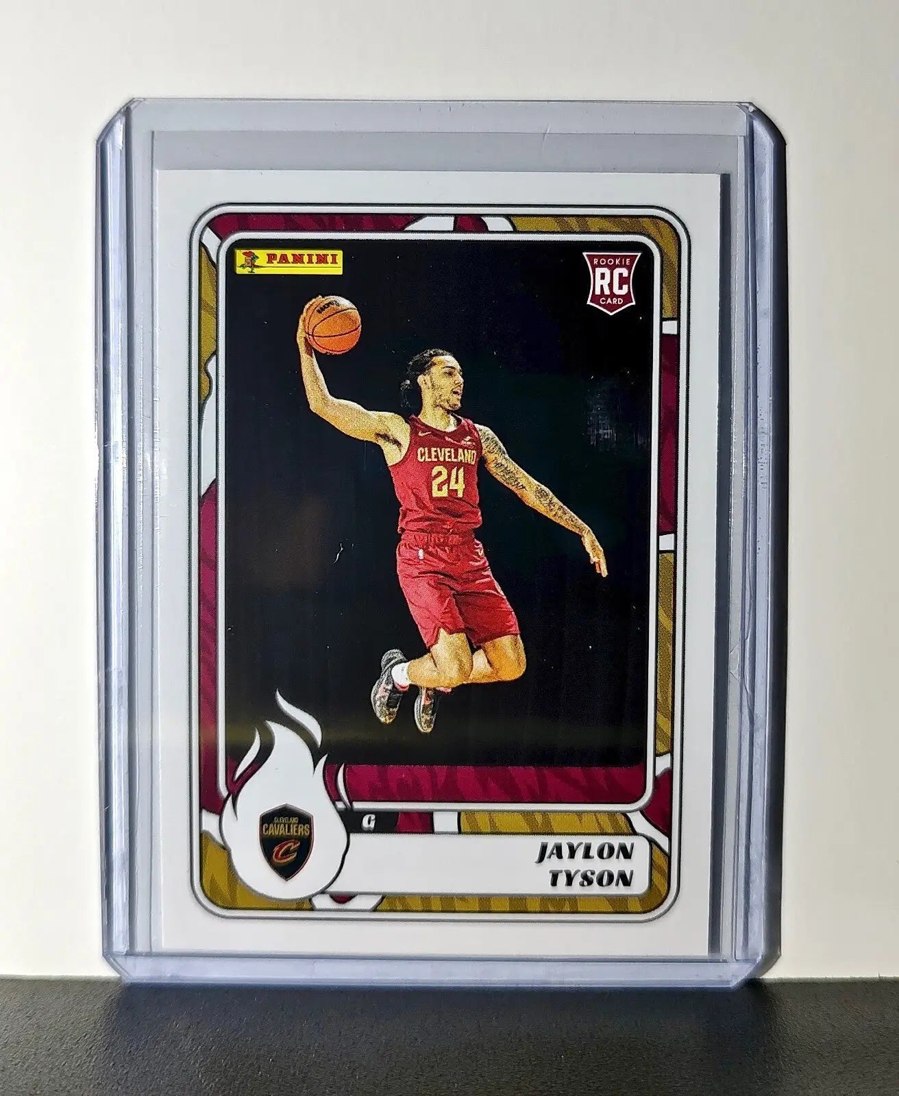 Jaylon Tyson Rookie 2024-25 Panini NBA #74 Sticker Card Cleveland Cavaliers - Basketball Card Single