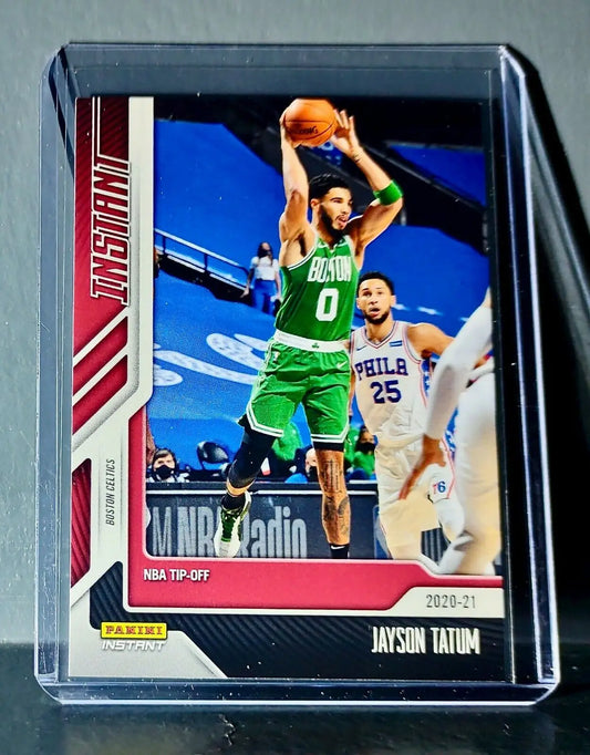 Jayson Tatum 2020-21 Panini NBA Tip-Off #16 Basketball Card 1 of 617 - Basketball Card Single